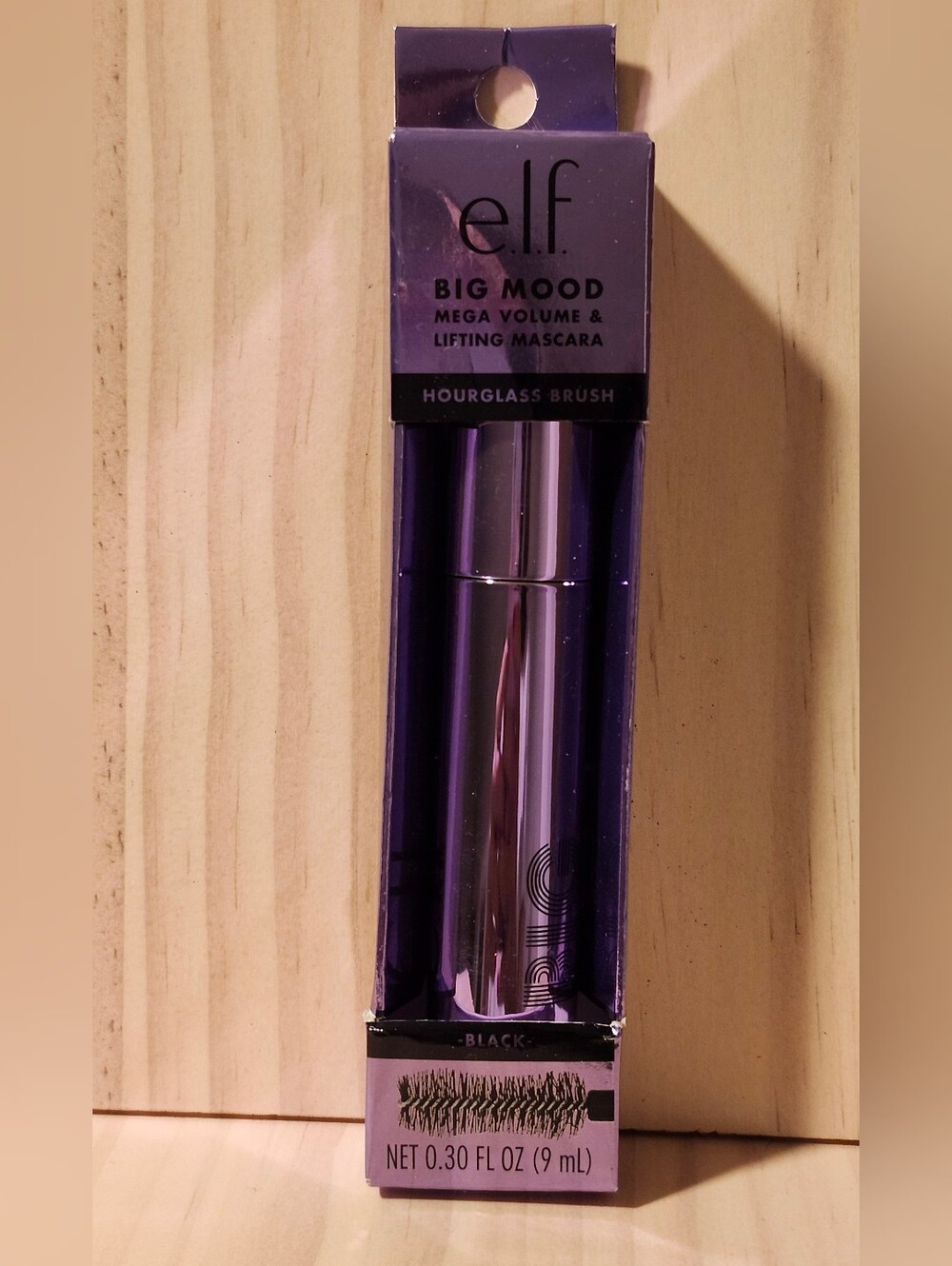 💋5/$25 ELF Big Mood Mega Volume & Lifting Mascara - Black
